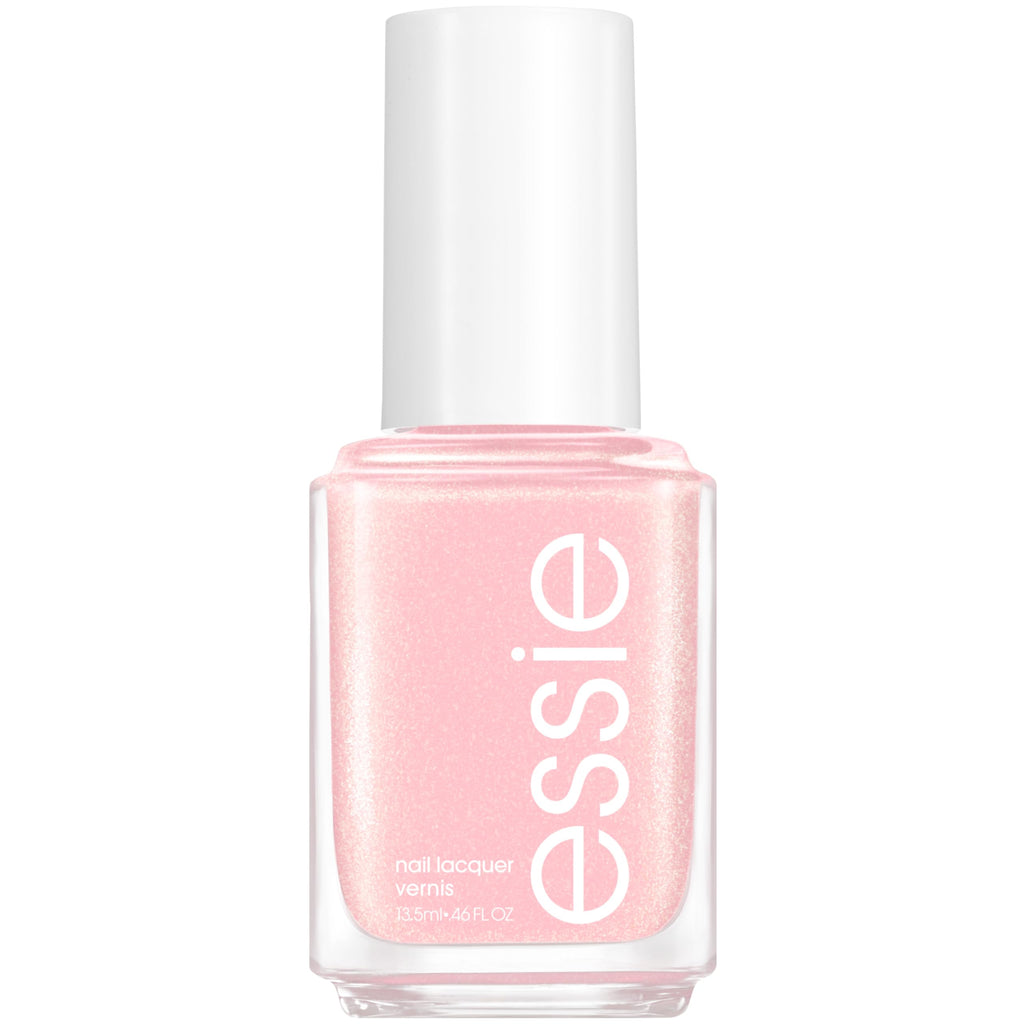 Essie Nail Polish, Salon-Quality, 8-Free Vegan, Iridescent Sheer Pink, Birthday Girl, 046 Fl Oz