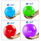 Yes4All Soft Weighted Toning Ball Smooth 2Lb Blue