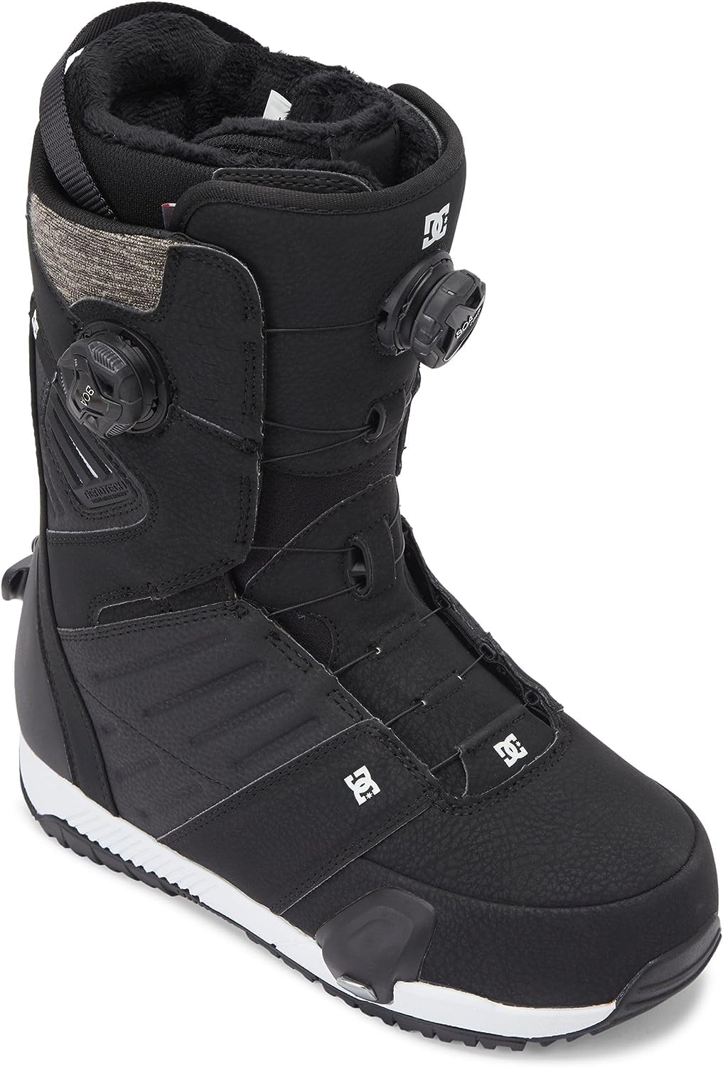 DC Shoes Mens Judge Step On Snowboard Boots - Micro-Adjustable BOA Snowboarding Boot with Insulated Liner & Molded Insole - Bla