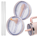 Replacement Lid for Stanley 40 oz and 64 oz Tumbler.Leakproof Flip Straw Lid Fit Stanley Cup Quencher H2.0 40 oz/64 oz and Stanl