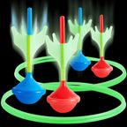 Joyin Lawn Darts Game Set For Kids And Adults - Glow In The Dark Outdoor Lawn Games For Adults And Family, Soft Tip Darts Set Fo