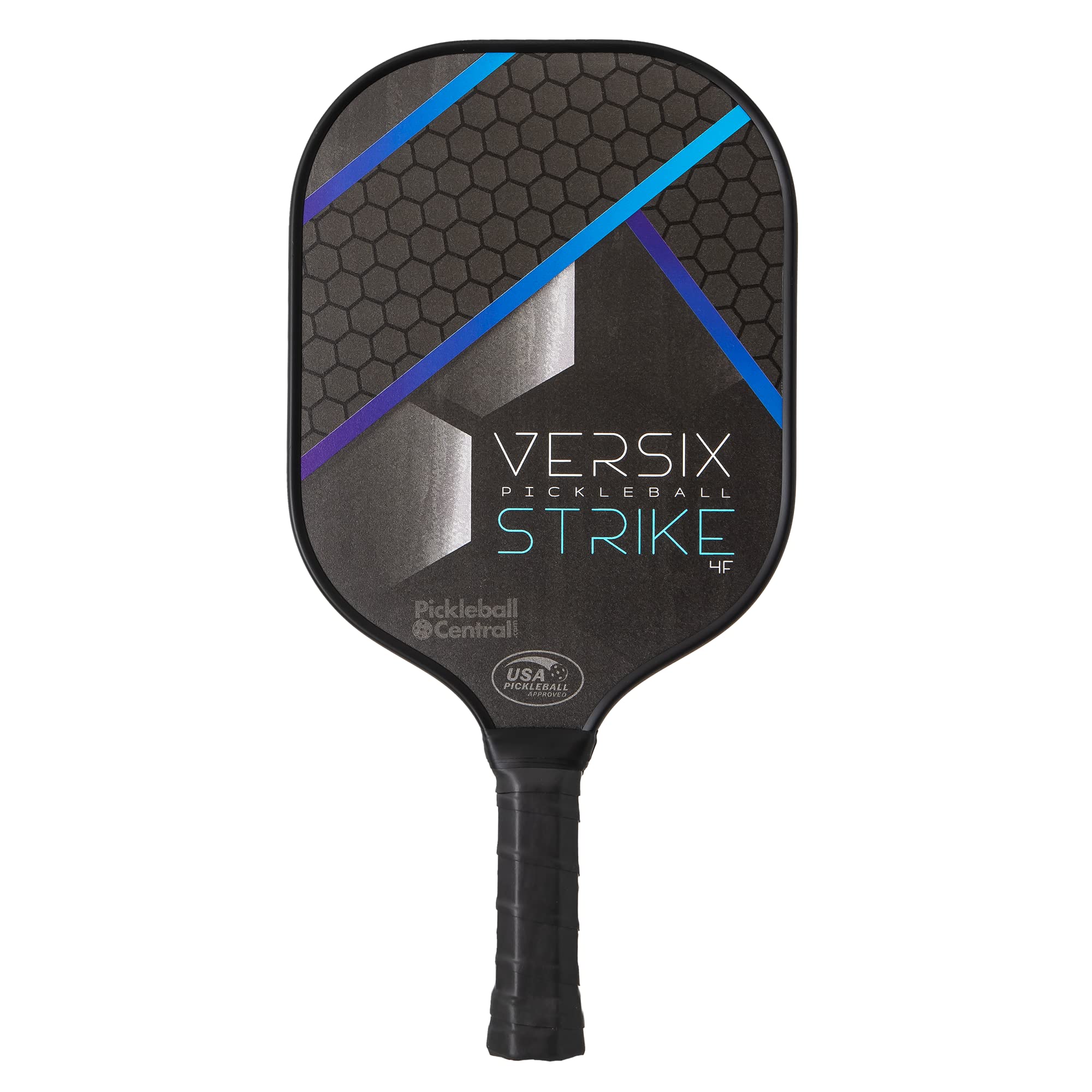 VERSIX Strike 4F, Fiberglass Composite Face, Polypropylene Honeycomb Core, USA Pickleball Approved, Lightweight, EntryLevel/Int