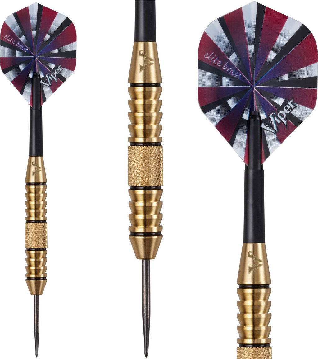 Viper Elite Brass Steel Tip Darts 24 Grams