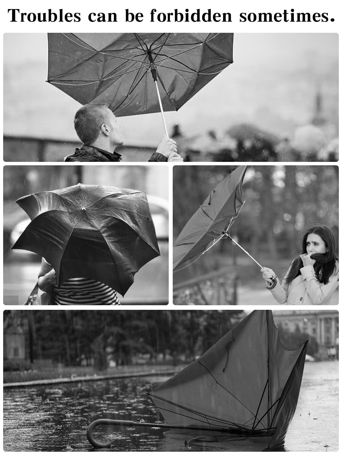Kalolary 62 Inch Extra Oversize Large Compact Golf Umbrella,Double Canopy Vented Windproof Waterproof Stick Umbrellas For Women