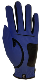 Zero Friction Performance Glove (Left, Navy) Universal One Size Fit Golf