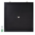 GSE Games & Sports Expert Black Dart Backboard with Wood Frame and Felt. Wall Protector for Dart Board Surround