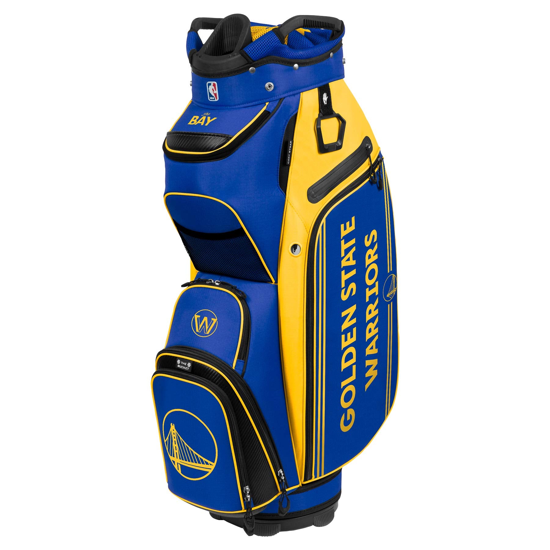 Golden State Warriors Bucket III Cooler Cart Golf Bag
