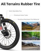 Glerc 20 Inch Kids Bike, Kids Mountain Bike for Boys and Girls Ages 6-10, 21-Speed Skyline Bicycle with Front Suspension and Dis