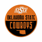 Rico Industries Ncaa Oklahoma State Cowboys Classic Shape Cut Pennant - Home And Living Room D  Cor - Soft Felt Ez To Hang