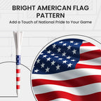 Finger Ten Golf Tees Plastic 3 1/4 2 3/4 1 1/2 Inch Unbreakable Pink Usa Colored Long Short Tees Iron Shots Easy To Find 100 Pac
