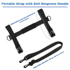 Cosmos Portable Yoga Mat Strap Mat Sling Picnic Blanket Strap With Adjustable Shoulder Strap & Handle For Festivals Picnics Camp