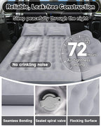 Umbrauto Truck Air Mattress Back Seat| Inflatable Car Camping Mattress Bed For Back Seat, Suv Blow Up Rear Seat Sleeping Airbed