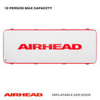 Airhead Watermat Air Dock | Inflatable And Holds Over 2000 Pounds, 12 Person
