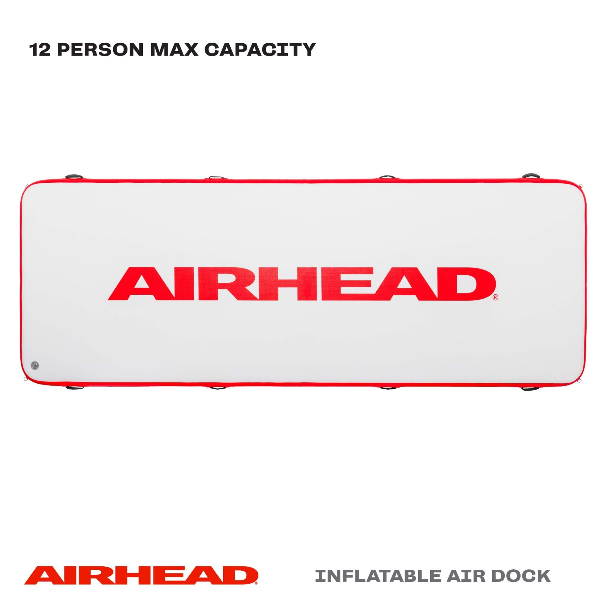 Airhead Watermat Air Dock | Inflatable And Holds Over 2000 Pounds, 12 Person