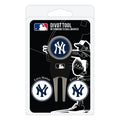 Team Golf Mlb New York Yankees Divot Tool Pack With 3 Golf Ball Markers Divot Tool With 3 Golf Ball Markers Pack, Markers Are Re