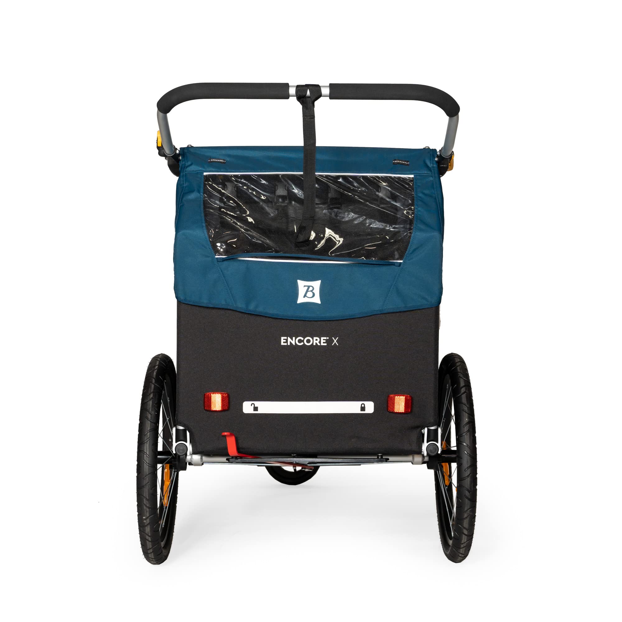 Burley Encore X, 2 Seat Kids Bike Trailer & Stroller