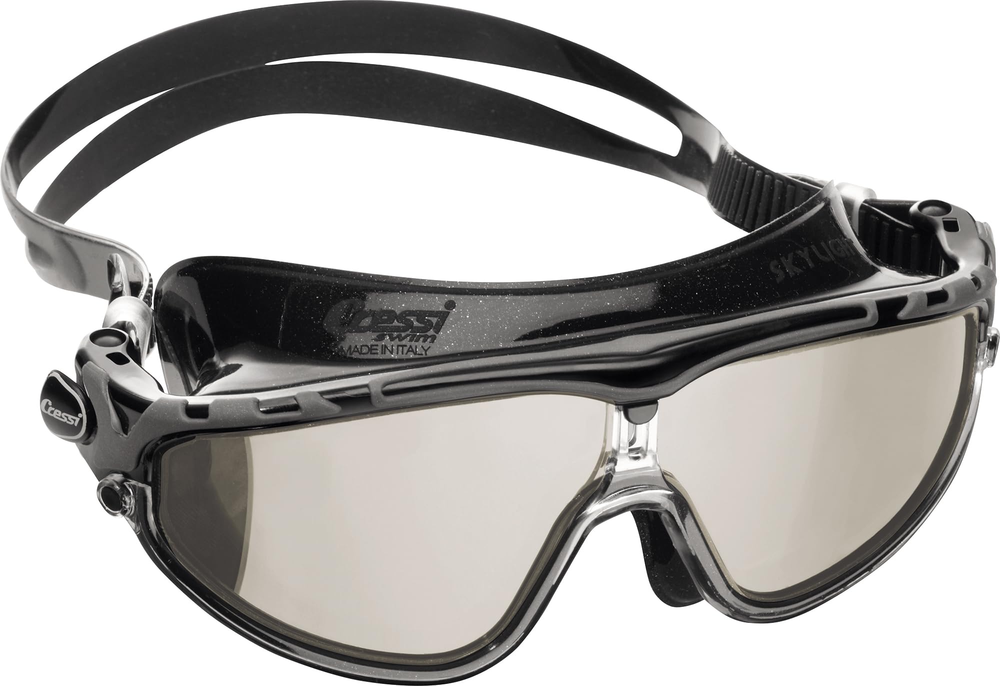 Cressi Skylight, Blackblack, Mirrored Lens