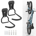 Housolution Bike Wall Mount with Fixed Hook, [2 Pack] Heavy Duty Bike Storage Rack, Bike Rack Vertical Stand for Garage - Easily