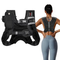Vbsd Weighted Vest For Women Men, 16Lb Weight Vest With Reflective Stripe, Body Weight Vests Adjustable For Strength Training, R