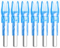 Xhyckj 6Pcs H Led Lighted Nocks For Arrows With .233'' Inside Diameter,Screwdriver Included