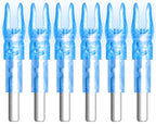 Xhyckj 6Pcs H Led Lighted Nocks For Arrows With .233'' Inside Diameter,Screwdriver Included