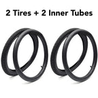 (2 Sets) 18    X 2.125 Kids Bike Replacement Tires And Tubes - Compatible With Most 18    Kids Bikes Like Royalbaby, Joystar, An