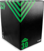Yes4All 3 In 1 Foam Plyometric Jump Box Jump Training & Conditioning-Plyo Jump Box For Jump Training Fitness Workout Exercise, G