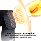 Coolomg Basketball Knee Pads Compression Leg Sleeves For Volleyball Football Weightlifting Black L