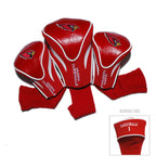 Team Golf Nfl Arizona Cardinals Contour Golf Club Headcovers (3 Count) Numbered 1, 3, & X, Fits Oversized Drivers, Utility, Resc