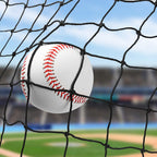 Wiseek 10'X30' Baseball Softball Backstop Nets, Heavy Duty Baseball Netting Ball Stop Netting #18 Nylon Sport Netting Barrier