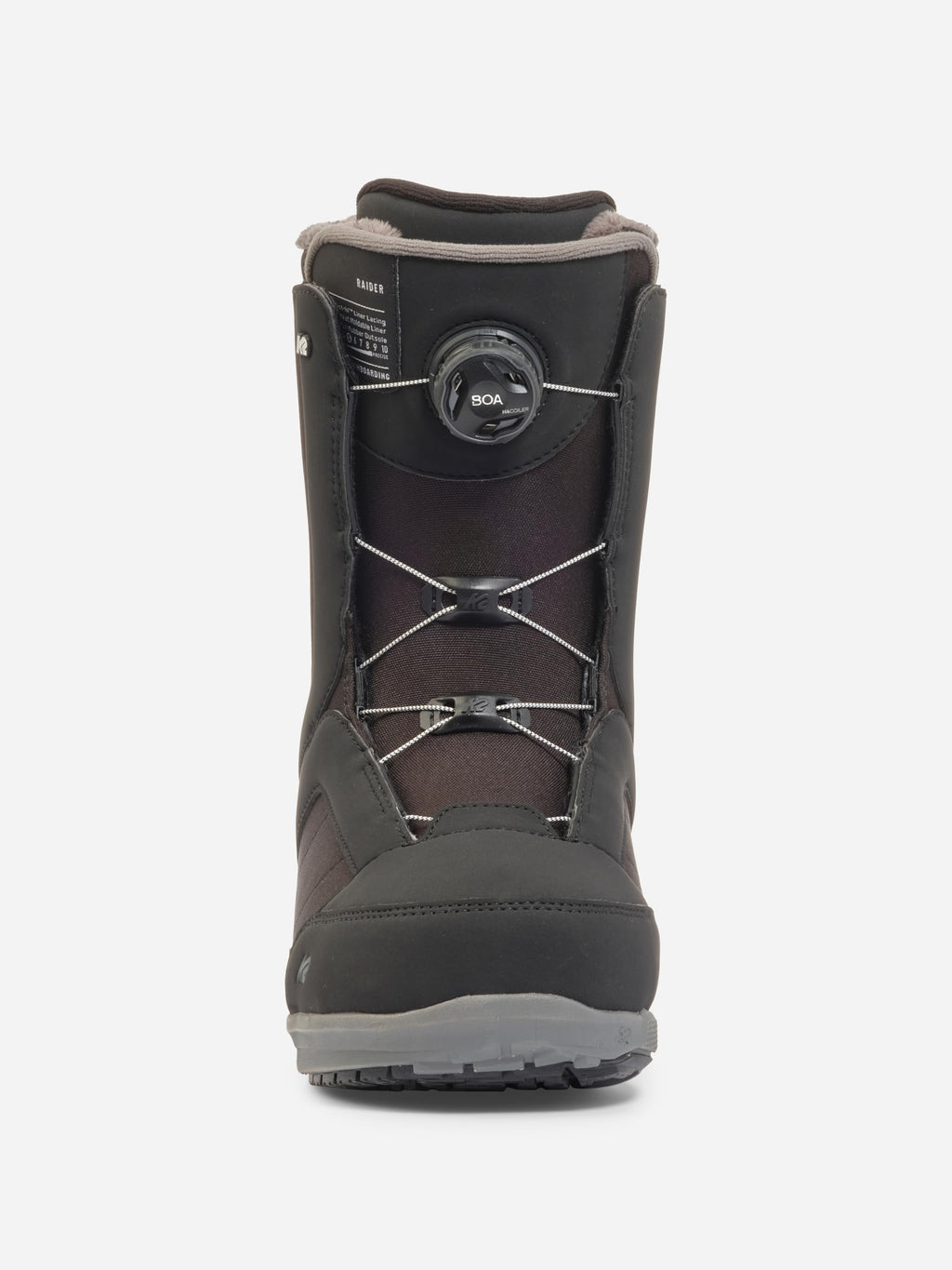 K2 Raider Mens Snowboard Boots, Black, 13