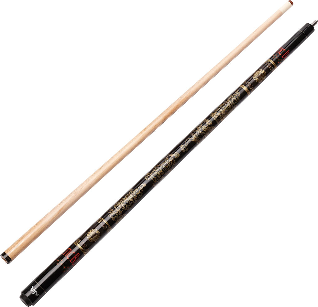 Viper Underground 58'' 2-Piece Billiard/Pool Cue, Celtic Blood, 21 Ounce
