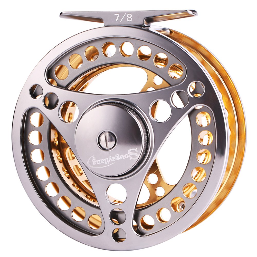 Sougayilang Fly Fishing Rod Reel Combo With Lightweight Portable Rod And Cnc-Machined Aluminum Alloy Reel, Complete Starter Pack
