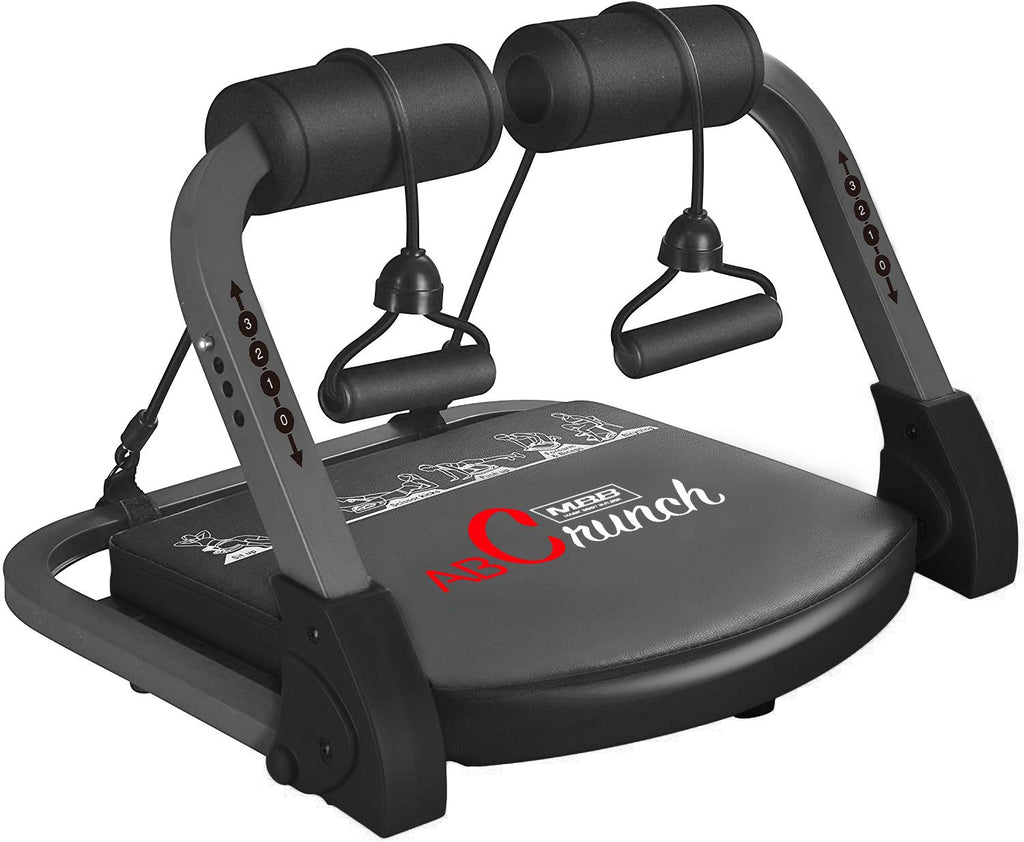 Fitlaya Fitness-Abs Exercise Equipment Ab Machine For Abs And Total Body Workout, Home Gym Fitness Equipment For All Ages. (Blac
