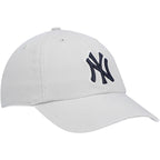 '47 New York Yankees Adjustable Cap Clean Up Mlb, New York Yankees Gray Navy, One Size