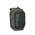WILSON Tour Tennis Backpack - Dark Green, Holds up to 2 Rackets