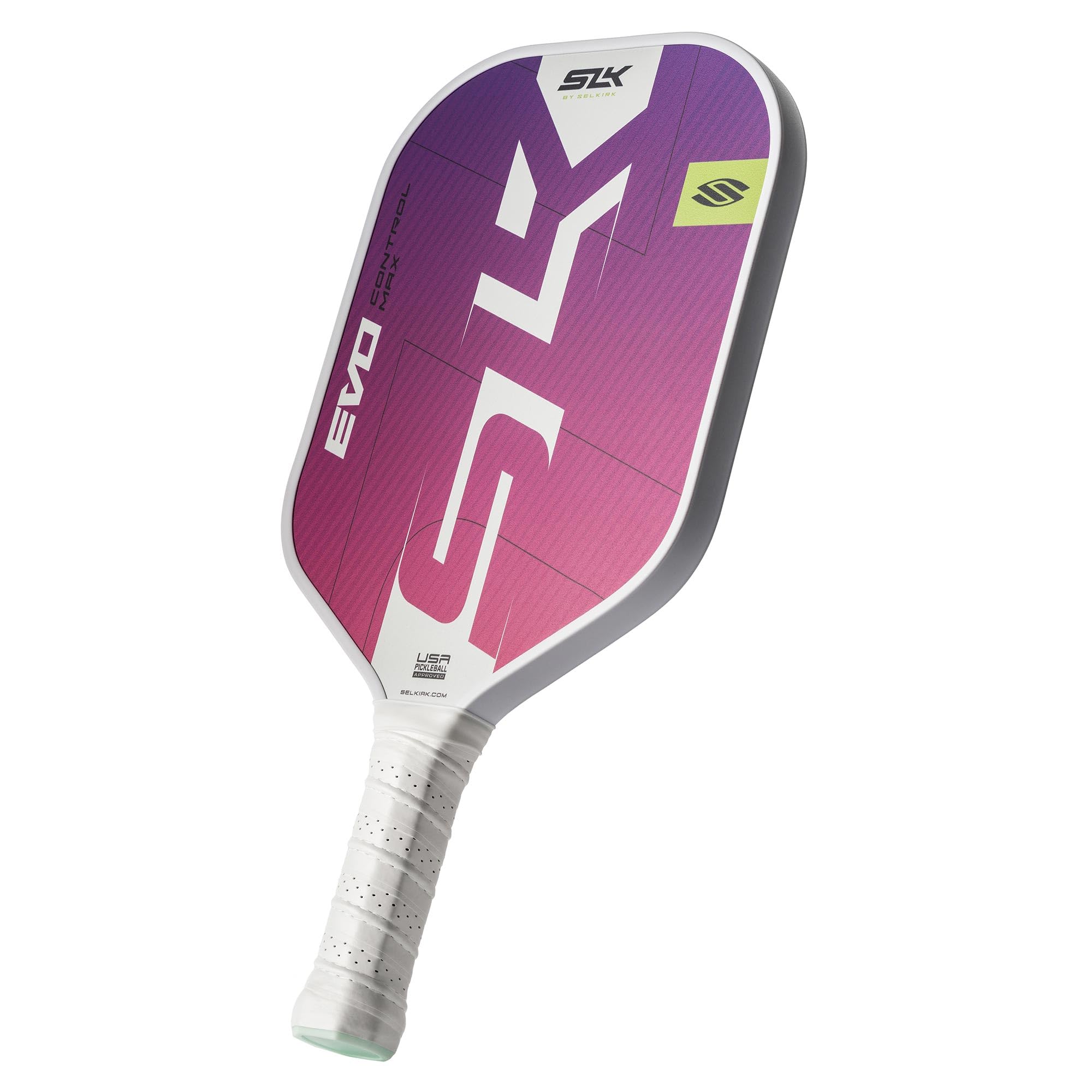 Selkirk Sport Slk Evo Control Max Pickleball Paddle | G8 Power Carbon Fiber Pickleball Paddle Face With Spinflex Surface And Rev
