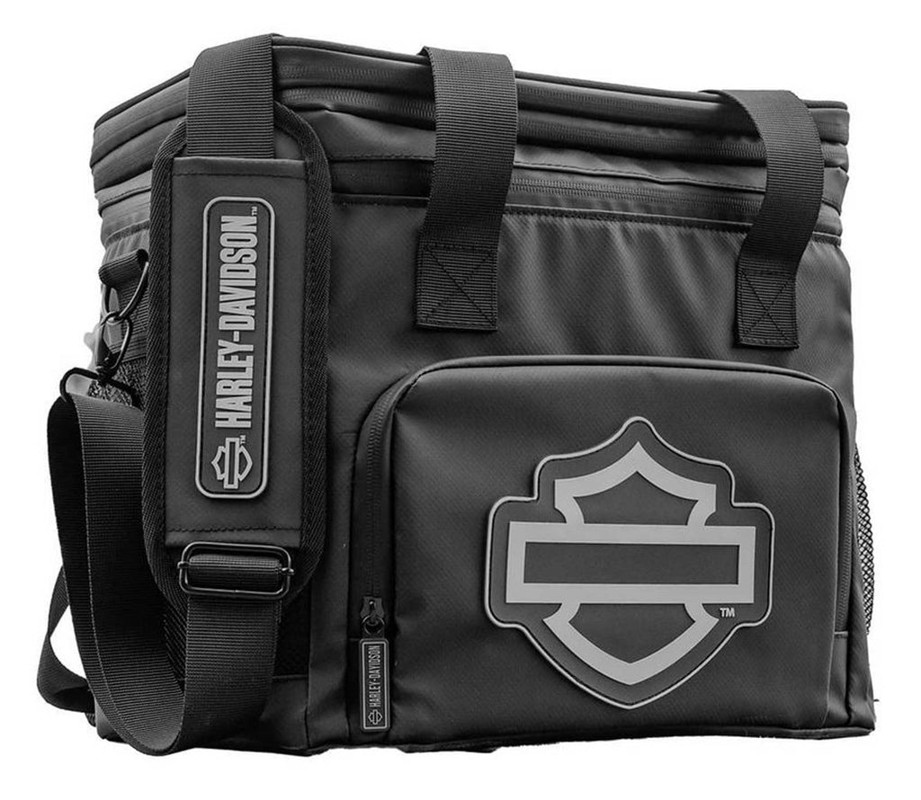 Harley-Davidson Open Bar & Shield Soft Cooler - Leak-Proof Body & Zippers