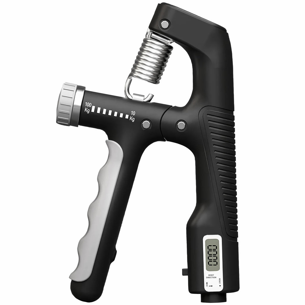 Hand Gripper Strengthener, Pack Of 1 Adjustable Resistance 22-220Lbs (10-100Kg) Forearm Exerciser, Grip Strength Trainer For Mus
