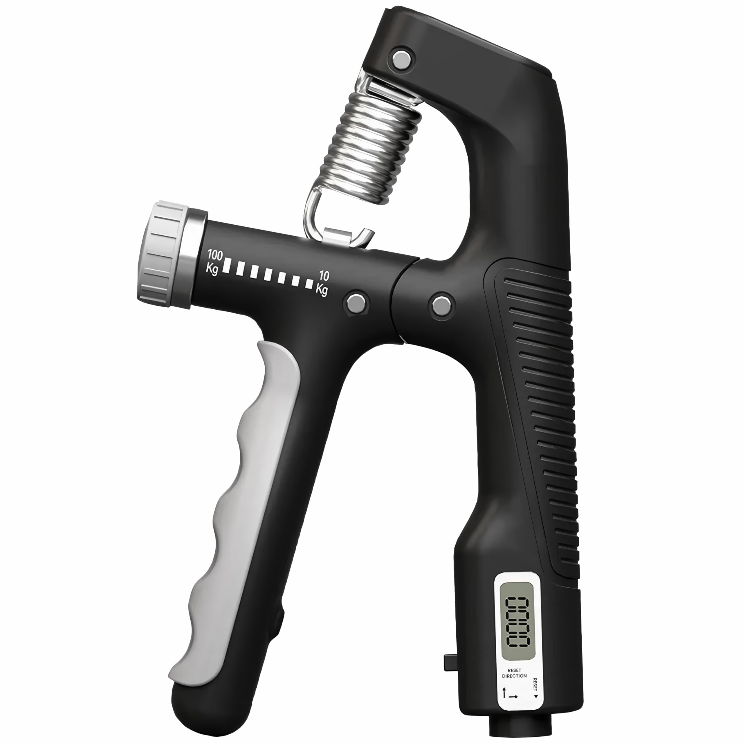 Hand Gripper Strengthener, Pack Of 1 Adjustable Resistance 22-220Lbs (10-100Kg) Forearm Exerciser, Grip Strength Trainer For Mus