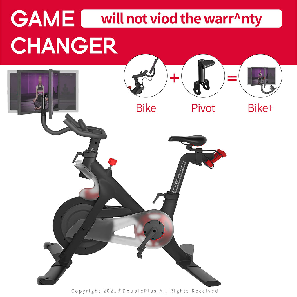 Doubleplus Swivel Compatible With Peloton Bike, Upgraded Swivel For The Og    Bike, 360 Degree Adjuster, Easily Adjust & Rotate