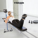 Total Gym Apex G3 Versatile Indoor Home Gym Workout Total Body Strength Training Fitness Equipment With 8 Levels Of Resistance A