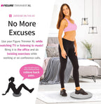 Figure Trimmer Ab Twister Board For Exercise Waist Twisting Disc Acupressure Nodes By Daiwa Felicity