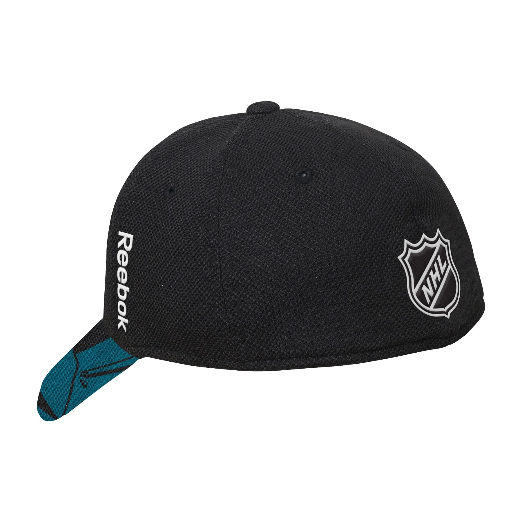 Outerstuff Nhl Youth Boys Fitmax'70 Draft Baseball Cap, Osfm, San Jose Sharks