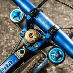 Funn Rsx Mountain Bike Direct Mount Bike Stem With 35Mm Bar Clamp, 2 Pieces Lightweight Split Design For Dual Crown Forks, Adjus