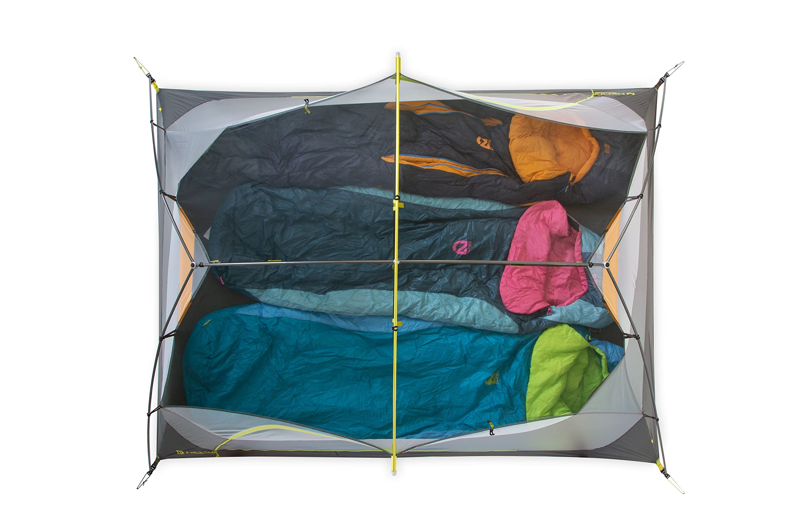 Nemo Dagger Osmo Ultralight Backpacking Tent, Birch Bud/Goodnight Gray, 2 Person