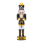 FOCO NFL Pittsburgh Steelers Team Logo 14 Holiday Nutcracker, Version 2, One Size