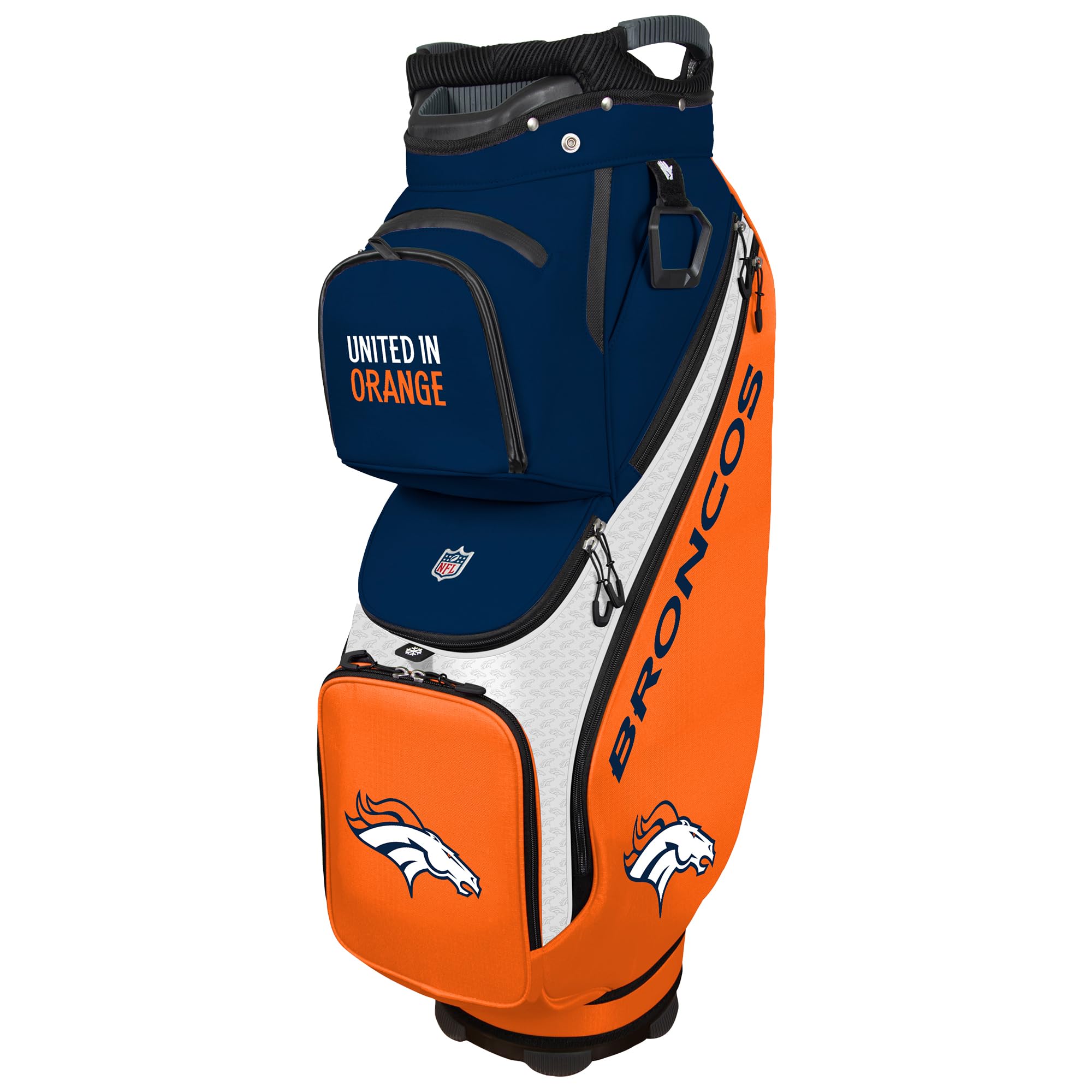 Team Effort Clubhouse Cooler Cart Bag NFL Denver Broncos