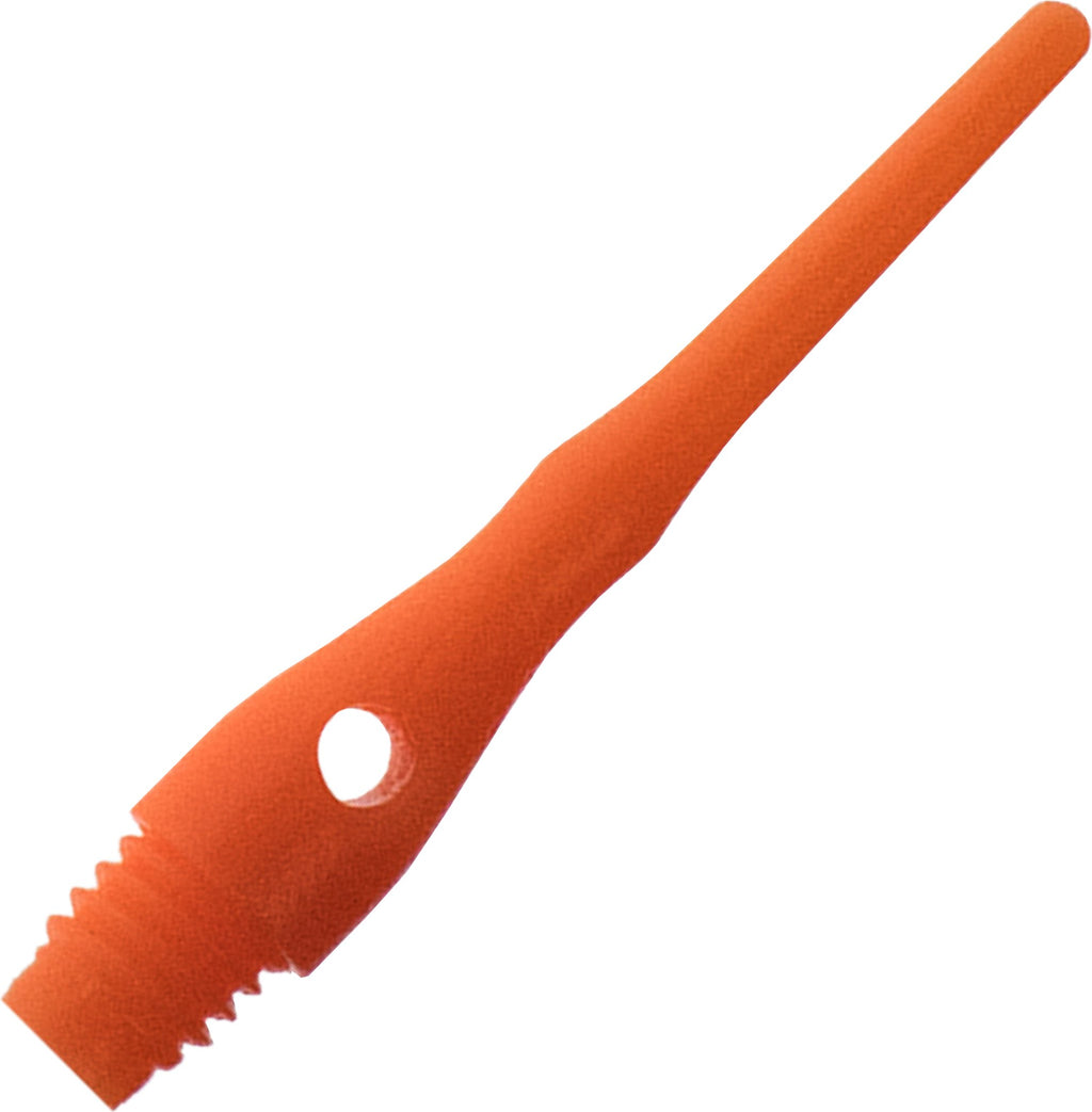 Viper Dart Accessory: Tufflex III 2BA Thread Soft Tip Dart Points, Neon Orange, 1000 Pack