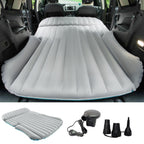 Kmz Suv Air Mattress Double-Sided Car Mattress Camping Bed Inflatable Bed With Electric Pump For Suv Trunk And Rear Seat - Gray